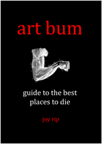 Graphic novel "Art Bum" official website